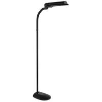 OttLite Wingshade Traditional LED Floor Lamp - Black