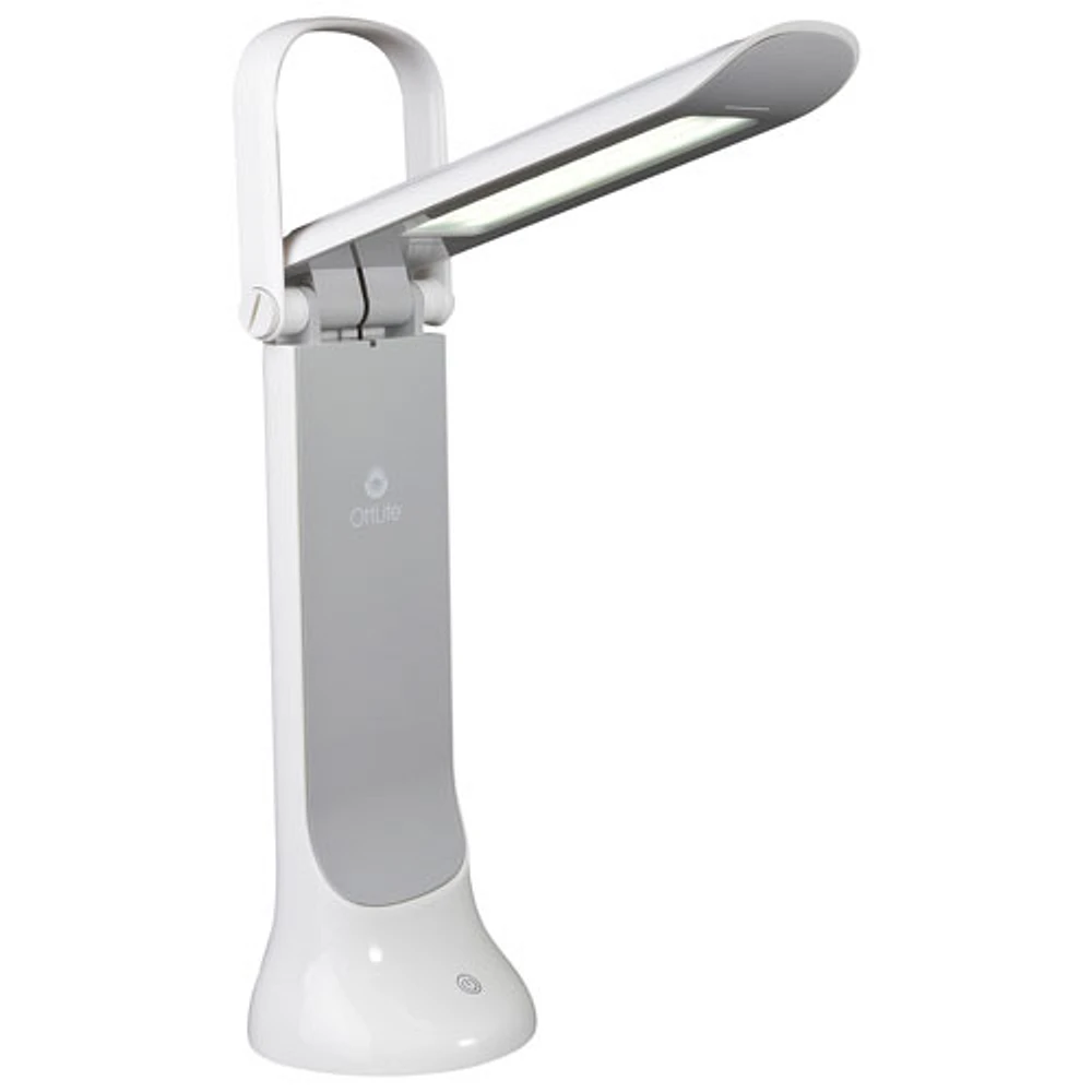 OttLite ClearSun Dimmable Traditional LED Task Lamp - White