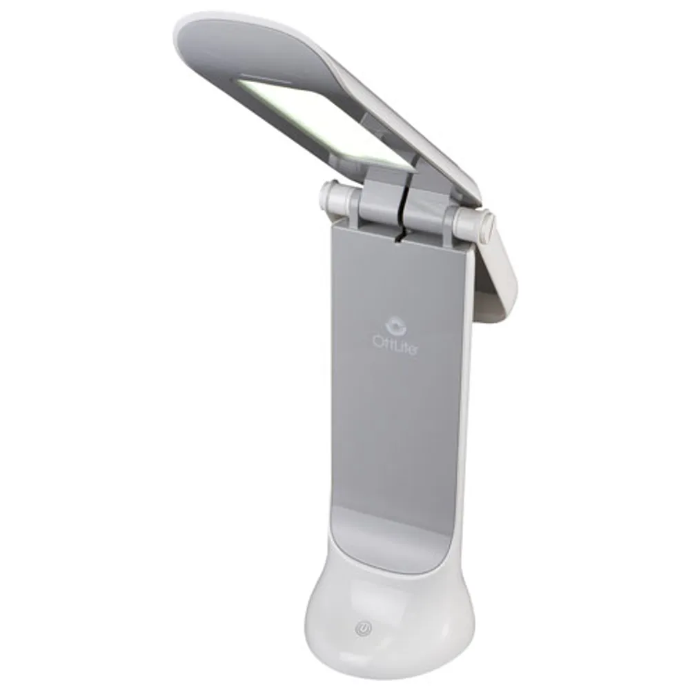 OttLite ClearSun Dimmable Traditional LED Task Lamp - White