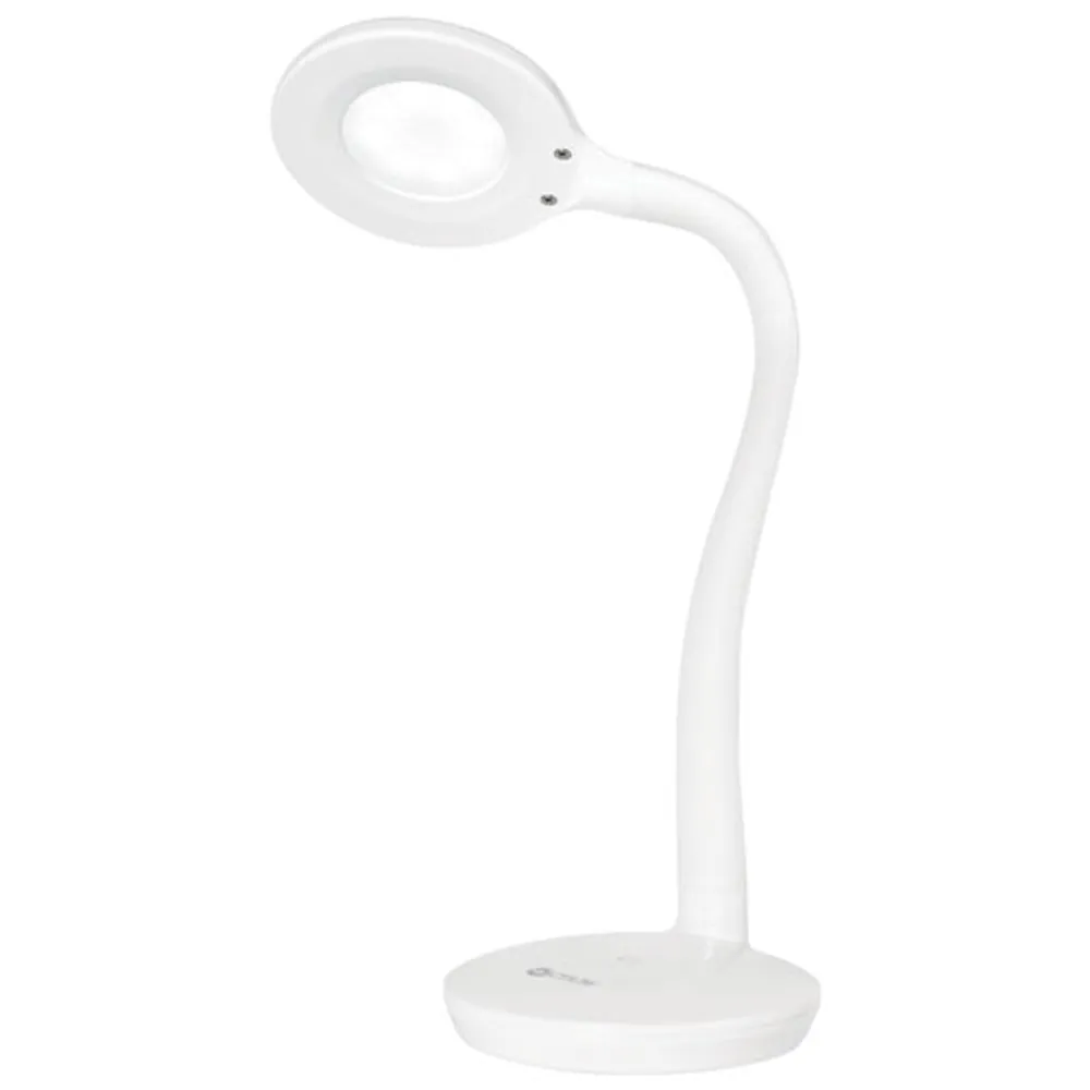 Lampe de bureau DEL traditionnelle Soft Touch d'OttLite