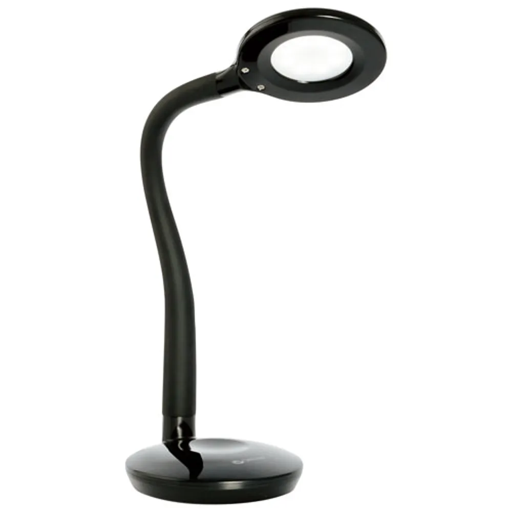 OttLite Soft Touch Traditional LED Desk Lamp - Black