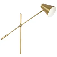 OttLite Archer Traditional LED Floor Lamp - Silver