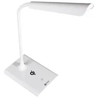 OttLite ClearSun Traditional LED Desk Lamp with Qi Wireless Charging - White