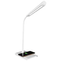 OttLite ClearSun Traditional LED Desk Lamp with Qi Wireless Charging - White