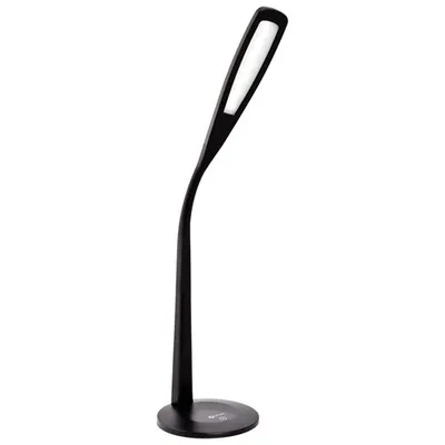 OttLite Daylight Traditional LED Desk Flex Lamp - Black
