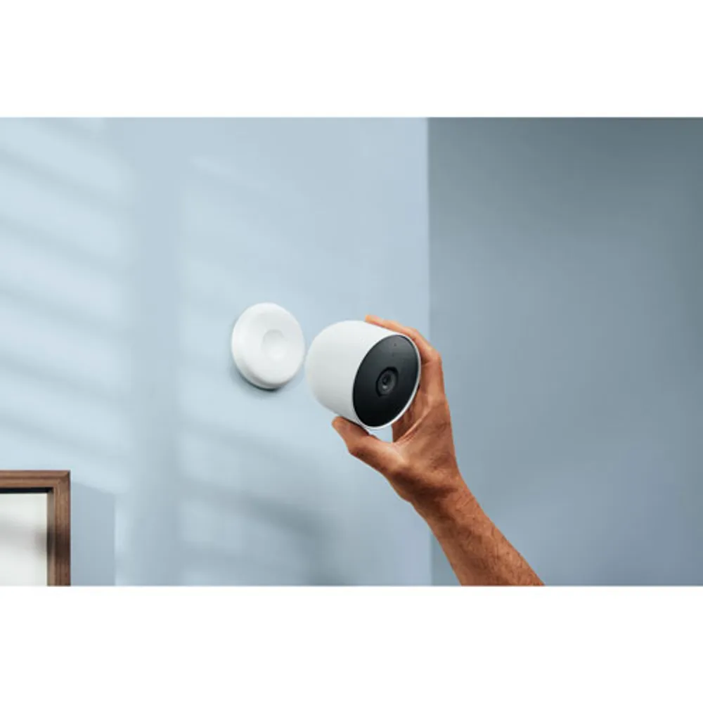 Google Nest Cam Wire-Free Indoor/Outdoor Security Camera - White