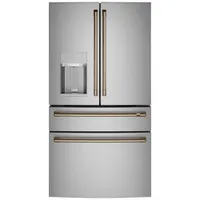 Café Refrigerator Handle Kit - Brushed Bronze