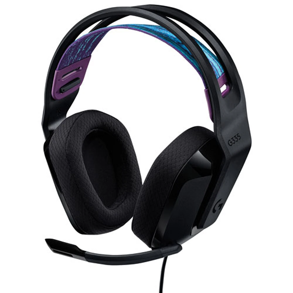 Casque de jeu G335 de Logitech - Noir