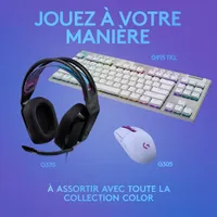 Casque de jeu G335 de Logitech - Noir