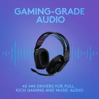 Casque de jeu G335 de Logitech - Noir