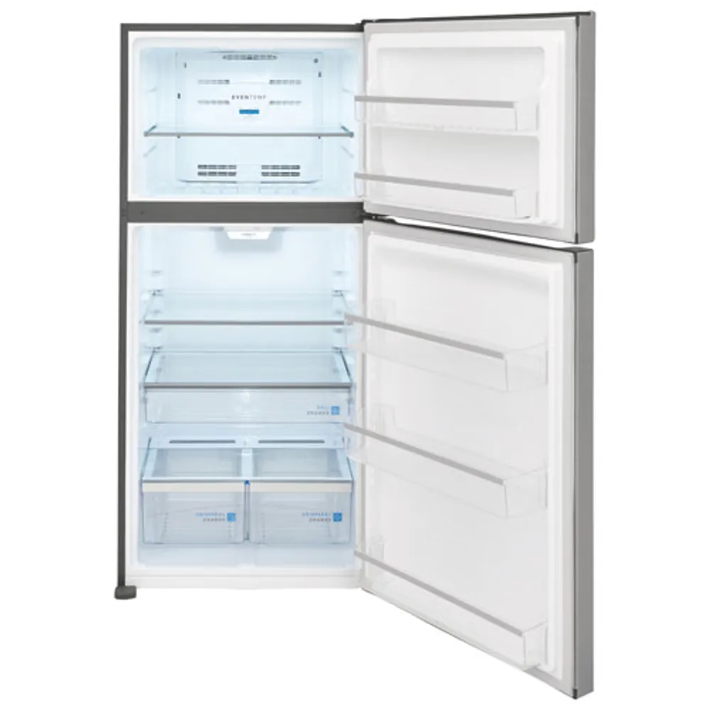 Frigidaire Gallery 30" 20 Cu. Ft. Top Freezer Refrigerator (FGHT2055VF) - Stainless Steel