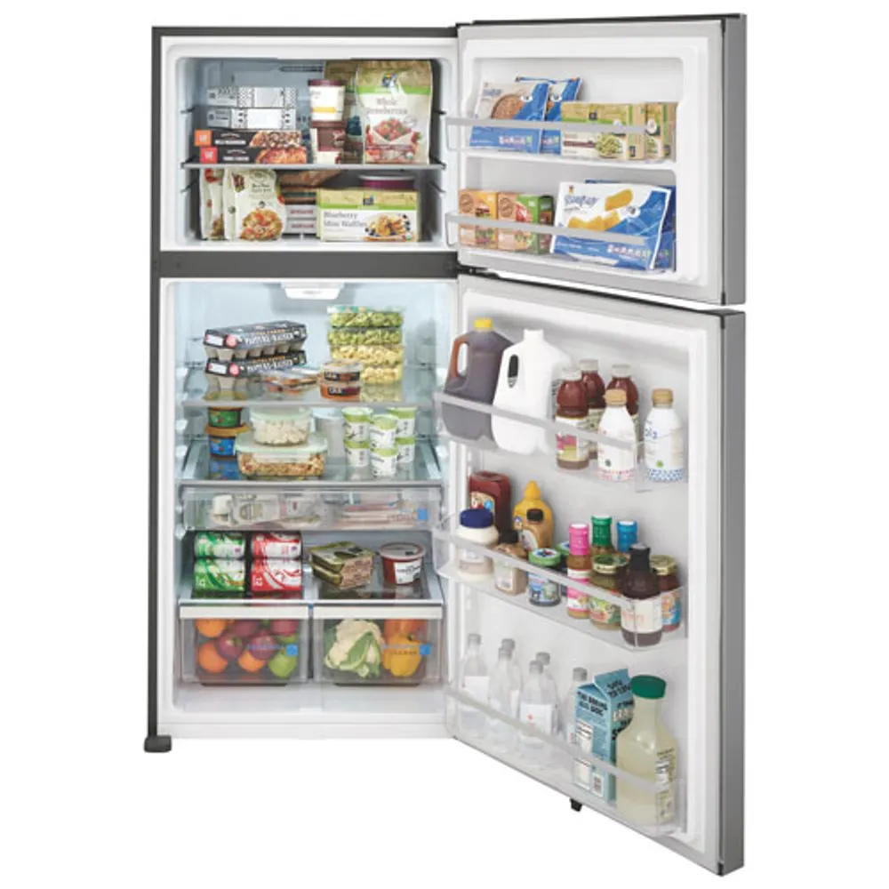 Frigidaire Gallery 30" 20 Cu. Ft. Top Freezer Refrigerator (FGHT2055VF) - Stainless Steel