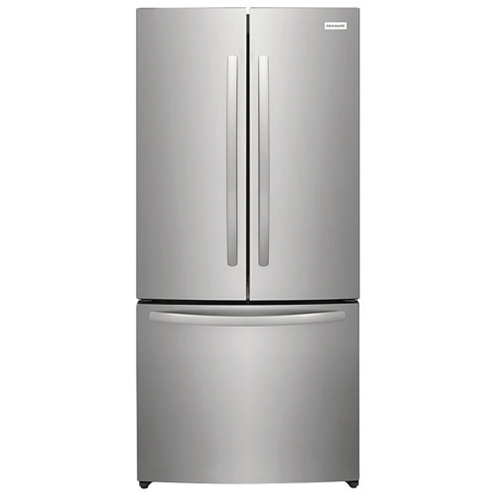 Frigidaire 31.5" Counter-Depth French Door Refrigerator with Ice Dispenser (FRFG1723AV) -Brushed Steel