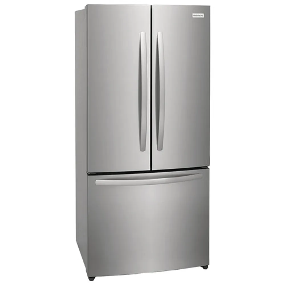 Frigidaire 31.5" Counter-Depth French Door Refrigerator with Ice Dispenser (FRFG1723AV) -Brushed Steel