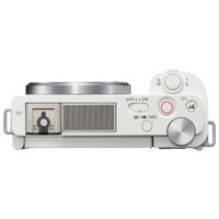 Sony Alpha ZV-E10 APS-C Interchangeable Lens Mirrorless Vlog Camera (Body Only) - White