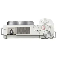 Sony Alpha ZV-E10 APS-C Interchangeable Lens Mirrorless Vlog Camera (Body Only) - White