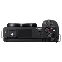 Sony Alpha ZV-E10 APS-C Interchangeable Lens Mirrorless Vlog Camera (Body Only) - Black