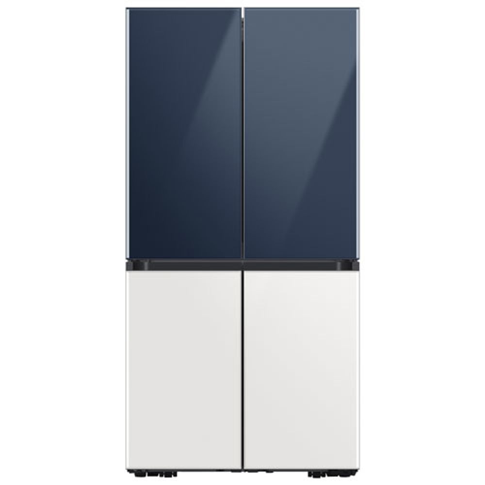 Samsung BESPOKE 36" 29 Cu. Ft. 4-Door Flex French Door Refrigerator (RF29A9675AP/AC) - Custom Panel Ready