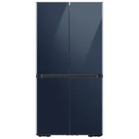 Samsung BESPOKE 36" 29 Cu. Ft. 4-Door Flex French Door Refrigerator (RF29A9675AP/AC) - Custom Panel Ready