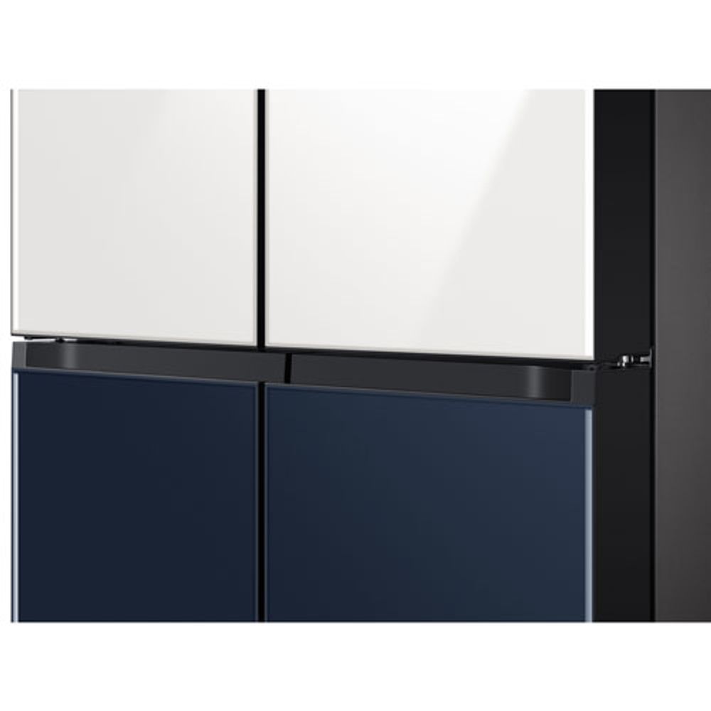 Samsung BESPOKE 36" 29 Cu. Ft. 4-Door Flex French Door Refrigerator (RF29A9675AP/AC) - Custom Panel Ready