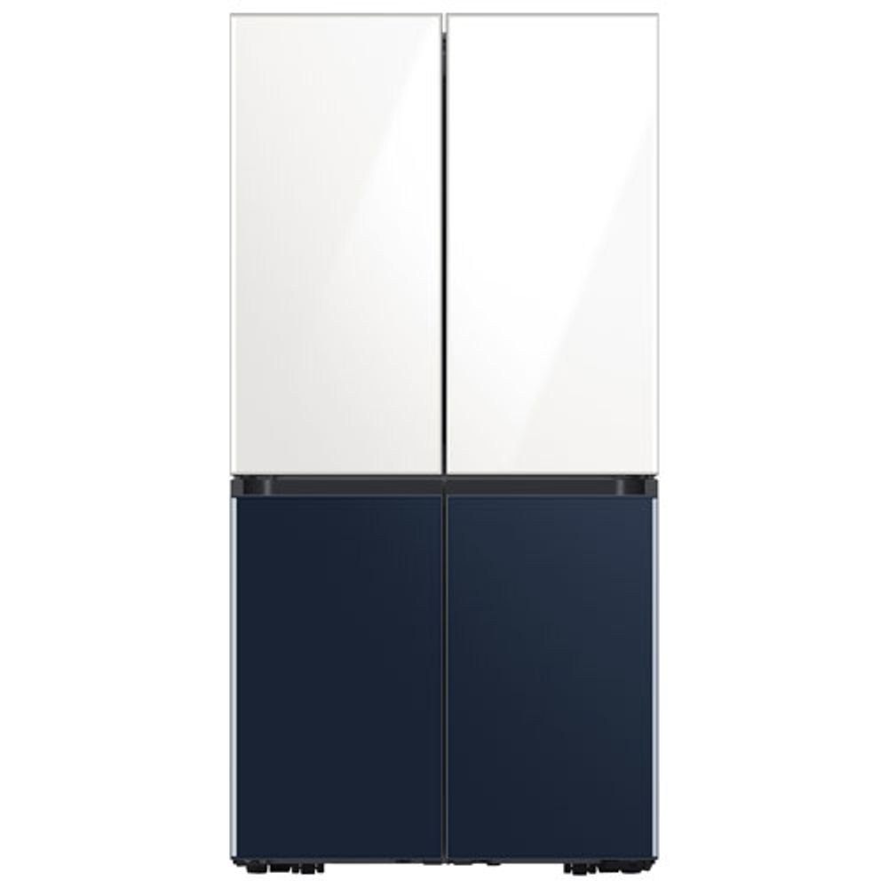 Samsung BESPOKE 36" 29 Cu. Ft. 4-Door Flex French Door Refrigerator (RF29A9675AP/AC) - Custom Panel Ready