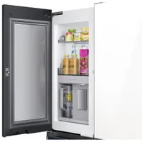 Samsung BESPOKE 36" 29 Cu. Ft. 4-Door Flex French Door Refrigerator (RF29A9675AP/AC) - Custom Panel Ready