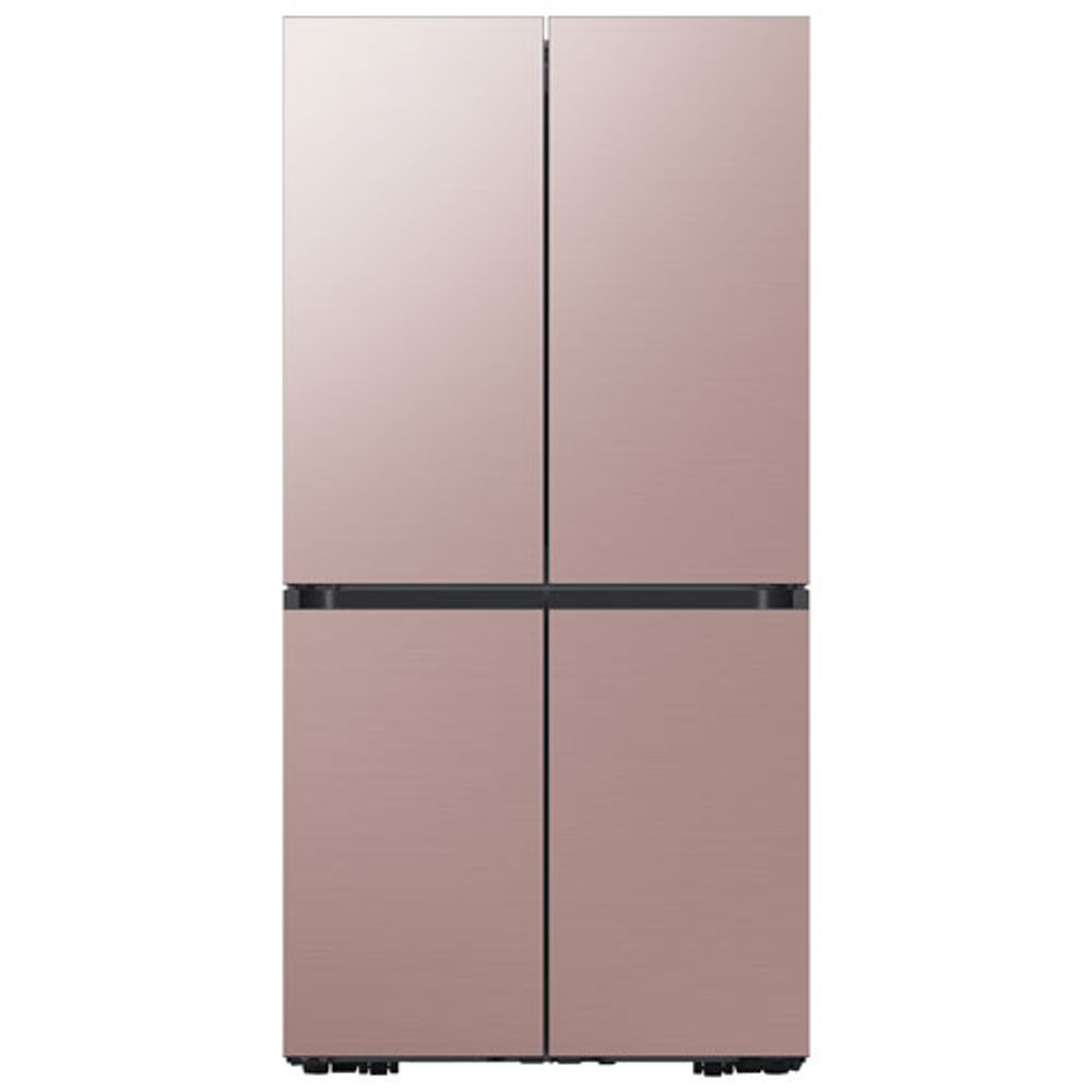 Samsung BESPOKE 36" 29 Cu. Ft. 4-Door Flex French Door Refrigerator (RF29A9675AP/AC) - Custom Panel Ready