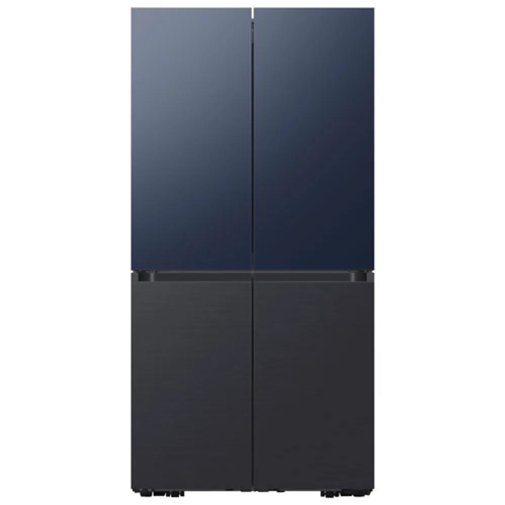 Samsung BESPOKE 36" 29 Cu. Ft. 4-Door Flex French Door Refrigerator (RF29A9675AP/AC) - Custom Panel Ready