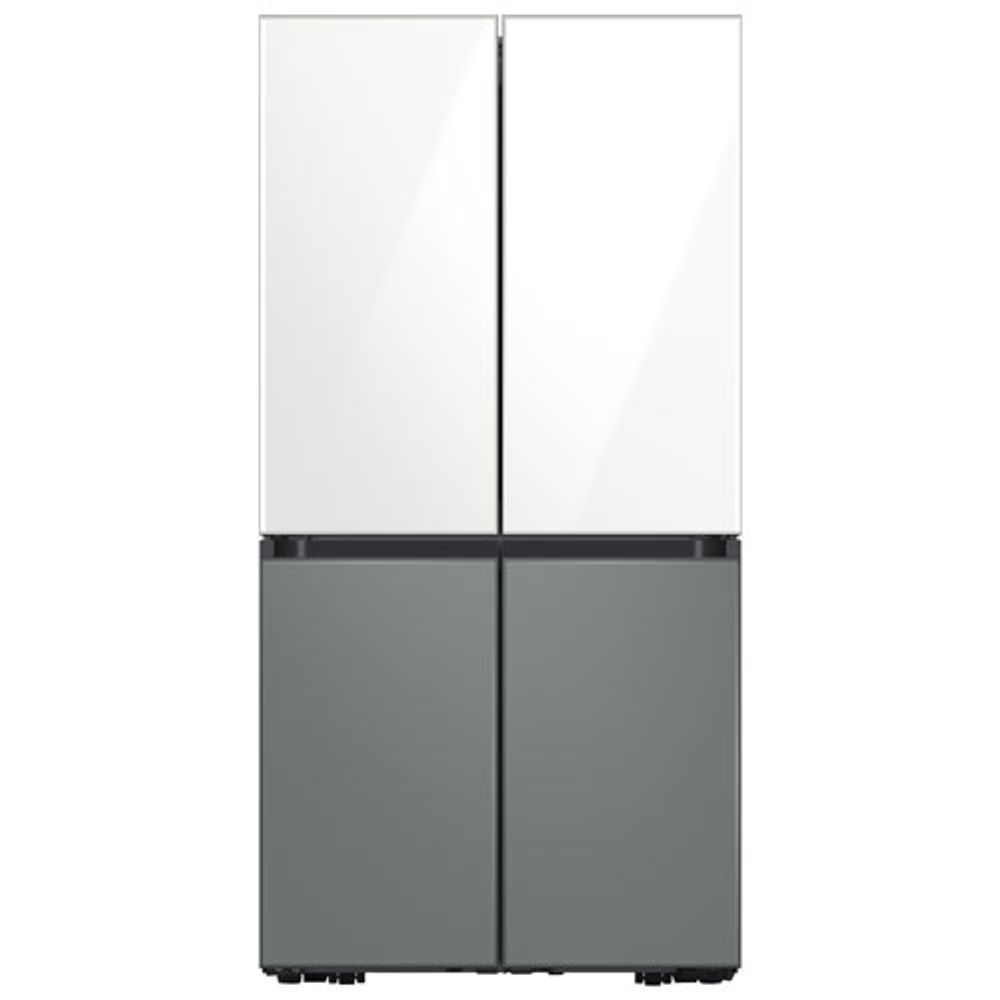 Samsung BESPOKE 36" 29 Cu. Ft. 4-Door Flex French Door Refrigerator (RF29A9675AP/AC) - Custom Panel Ready