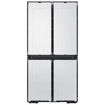 Samsung BESPOKE 36" 22.8 Cu. Ft. 4-Door Flex French Door Refrigerator (RF23A9675AP/AC) - Custom Panel Ready