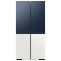 Samsung BESPOKE 36" 22.8 Cu. Ft. 4-Door Flex French Door Refrigerator (RF23A9675AP/AC) - Custom Panel Ready