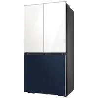 Samsung BESPOKE 36" 22.8 Cu. Ft. 4-Door Flex French Door Refrigerator (RF23A9675AP/AC) - Custom Panel Ready