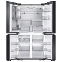 Samsung BESPOKE 36" 22.8 Cu. Ft. 4-Door Flex French Door Refrigerator (RF23A9675AP/AC) - Custom Panel Ready