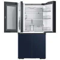 Samsung BESPOKE 36" 22.8 Cu. Ft. 4-Door Flex French Door Refrigerator (RF23A9675AP/AC) - Custom Panel Ready