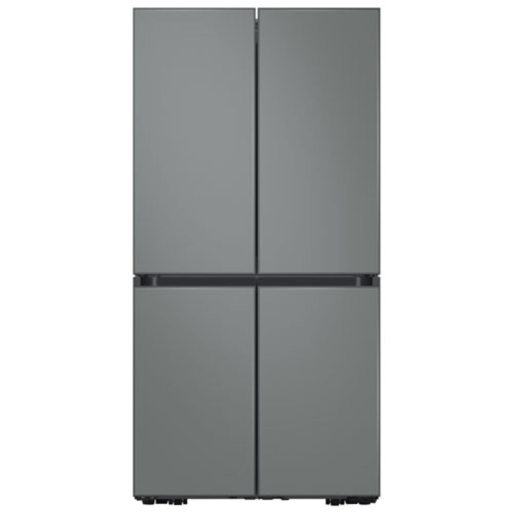 Samsung BESPOKE 36" 22.8 Cu. Ft. 4-Door Flex French Door Refrigerator (RF23A9675AP/AC) - Custom Panel Ready