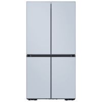 Samsung BESPOKE 36" 22.8 Cu. Ft. 4-Door Flex French Door Refrigerator (RF23A9675AP/AC) - Custom Panel Ready