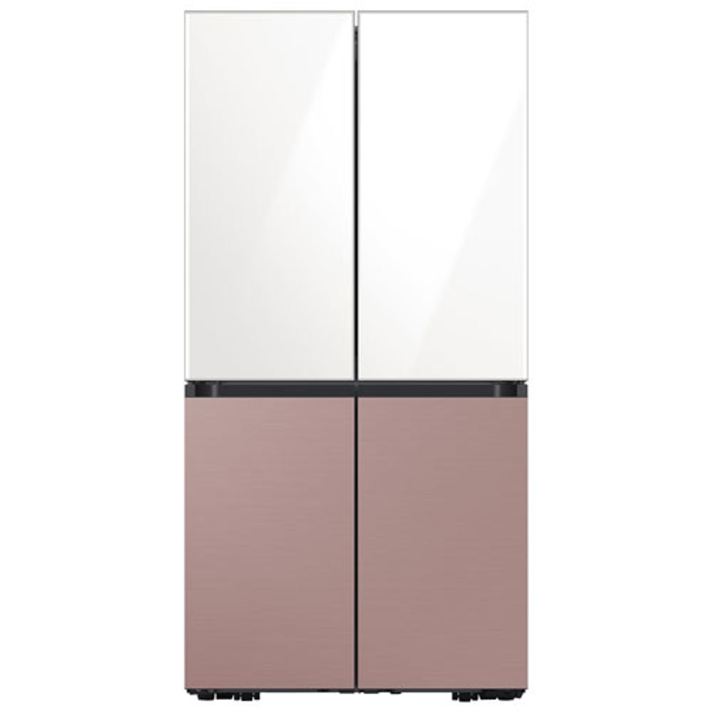 Samsung BESPOKE 36" 22.8 Cu. Ft. 4-Door Flex French Door Refrigerator (RF23A9675AP/AC) - Custom Panel Ready