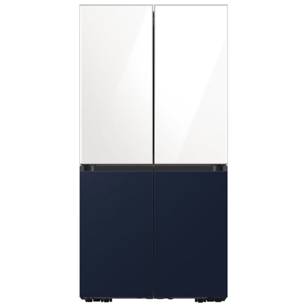 Samsung BESPOKE 36" 22.8 Cu. Ft. 4-Door Flex French Door Refrigerator (RF23A9675AP/AC) - Custom Panel Ready