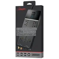 Rocketfish 8-Outlet 2-USB Surge Protector (RF-HTS2815-C) - Only at Best Buy