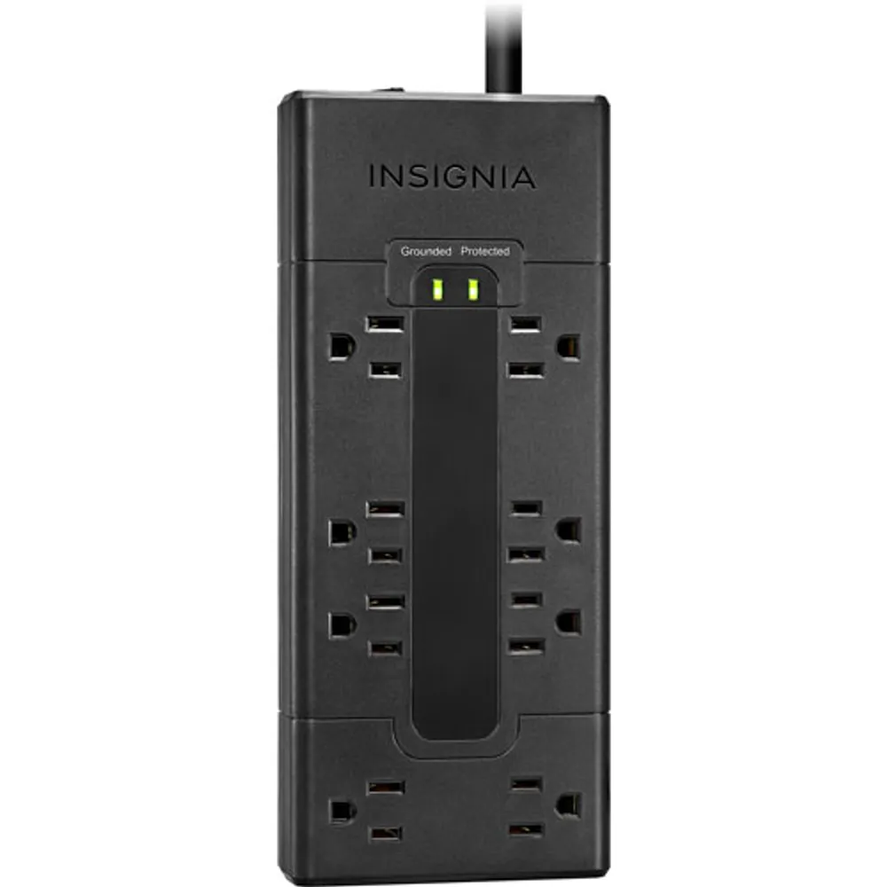 Insignia 8-Outlet Surge Protector (NS-HW503-C) - Only at Best Buy