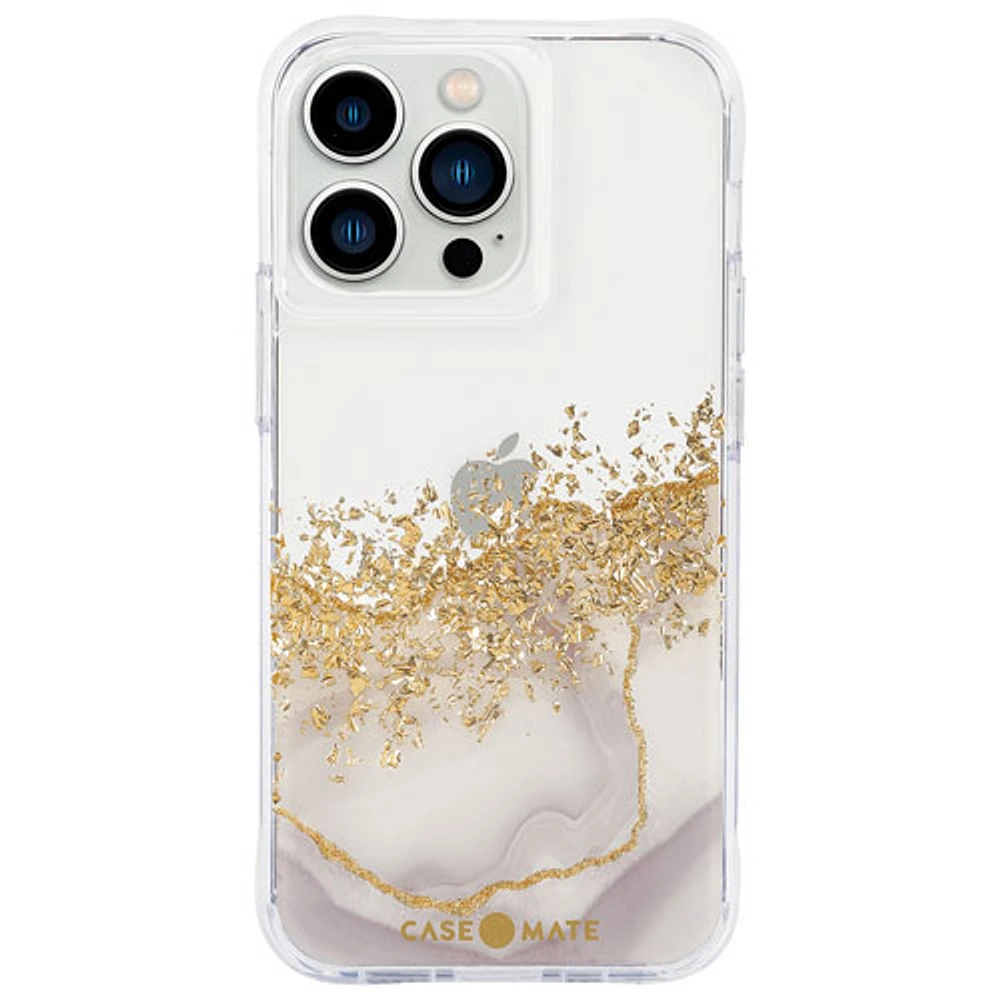 Case-Mate Fitted Hard Shell Case for iPhone 13 Pro - Karat Marble