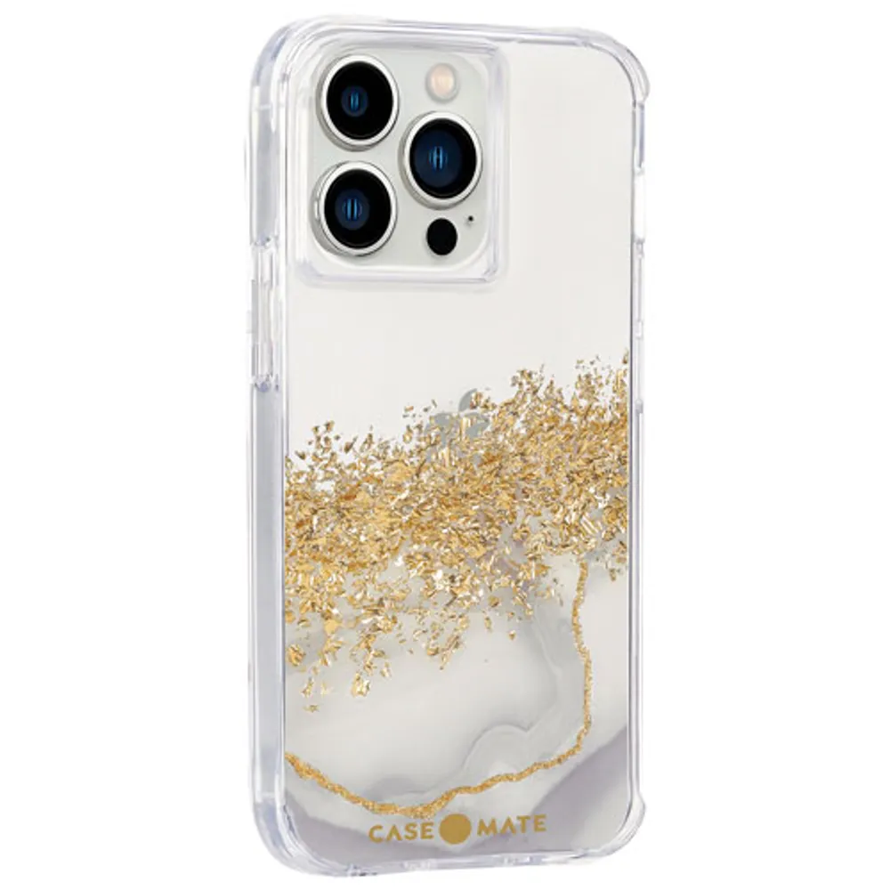 Case-Mate Fitted Hard Shell Case for iPhone 13 Pro - Karat Marble
