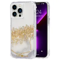 Case-Mate Fitted Hard Shell Case for iPhone 13 Pro - Karat Marble