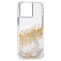 Case-Mate Fitted Hard Shell Case for iPhone 13 Pro Max - Karat Marble