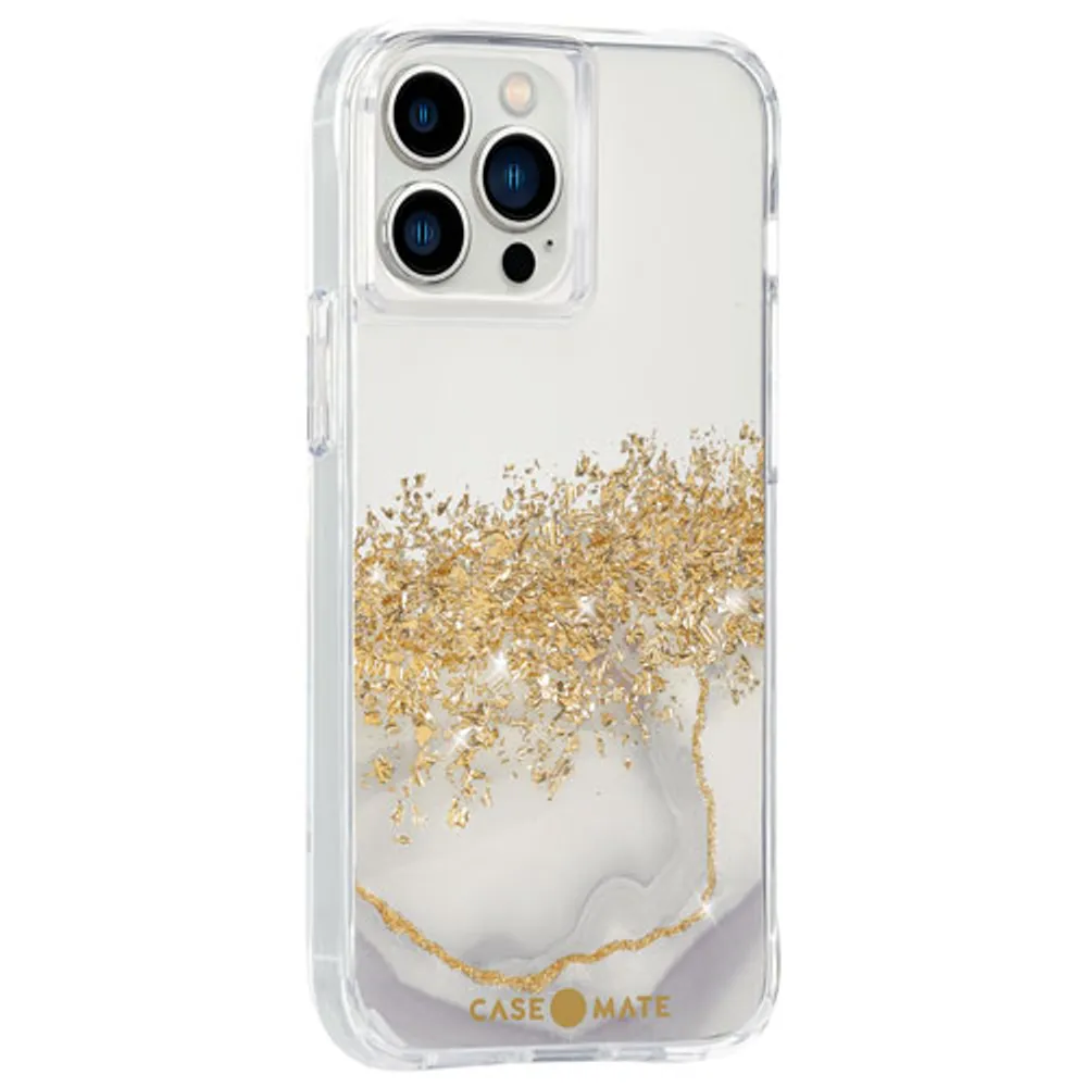 Case-Mate Fitted Hard Shell Case for iPhone 13 Pro Max - Karat Marble