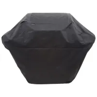 Char-Broil 2-3 Burner Rip-Stop Grill Cover - 40" x 52" 3.6" - Black