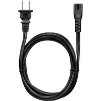 Best Buy Essentials 2m (6 ft.) Non-Polarized Power Cord (BE-HCL331-C) - Black - Only at Best Buy