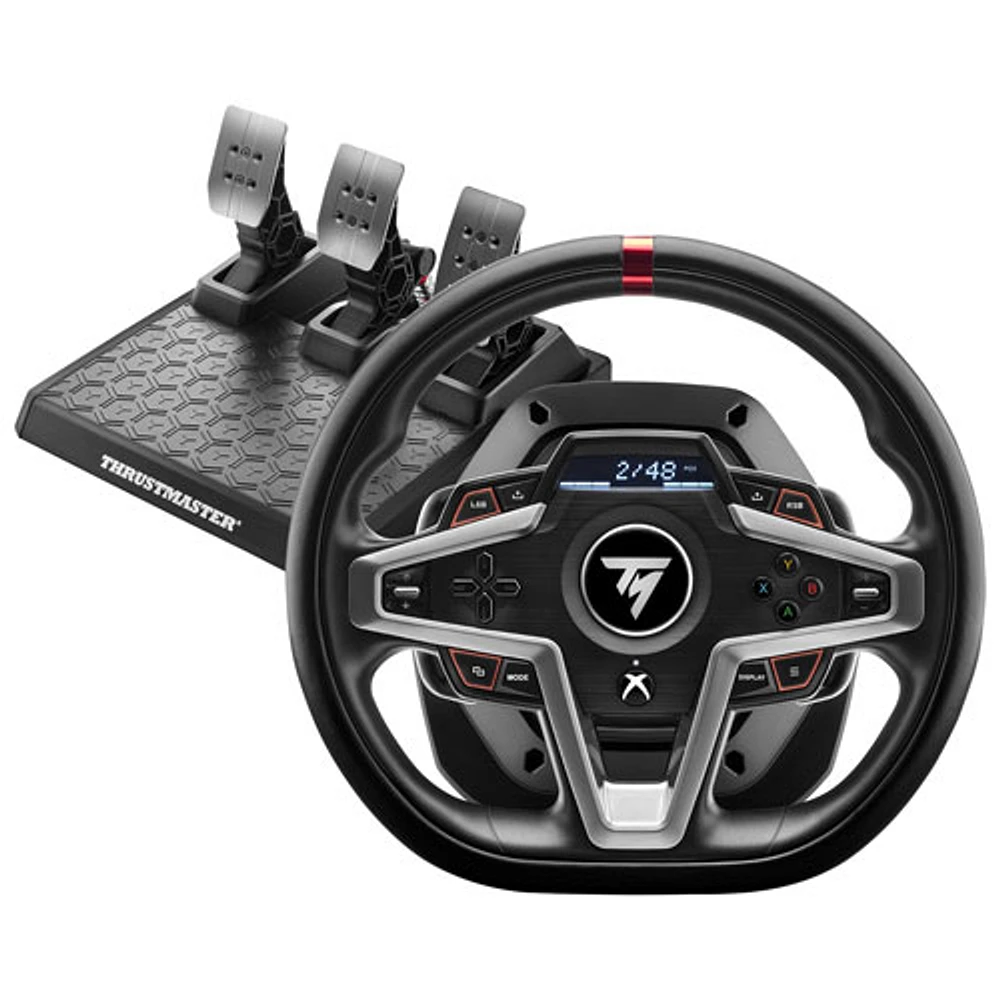 Volant de course T248P et pédales magnétiques de Thrustmaster pour Xbox/PC