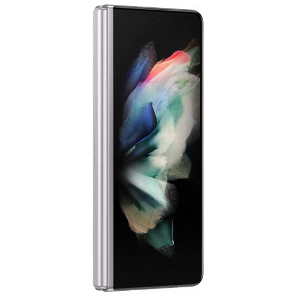 TELUS Samsung Galaxy Z Fold3 5G 256GB - Phantom Silver - Monthly Financing
