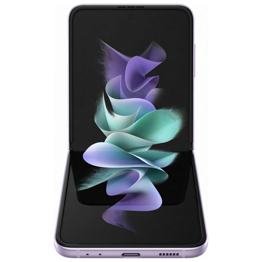 TELUS Samsung Galaxy Z Flip3 5G 128GB - Lavender - Monthly Financing